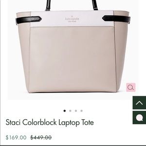 Kate Spade - Staci Colorblock Laptop Tote